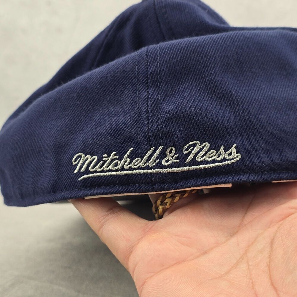 Vintage Dallas Cowboys Mitchell & Ness Cap 7 1/2 NFL Raised Script Logo Wool Hat - Picture 10 of 15